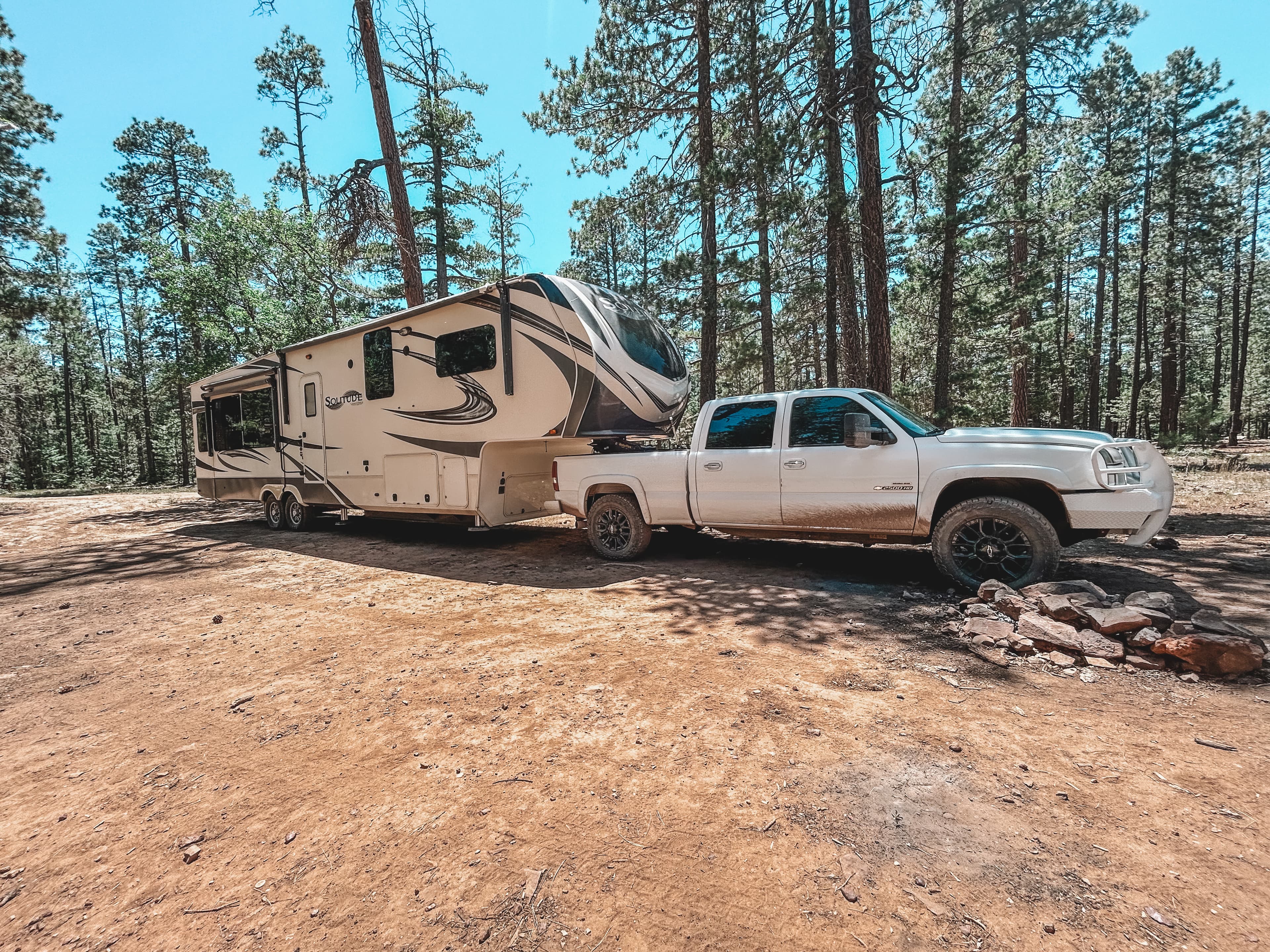 The Hopper family on the road